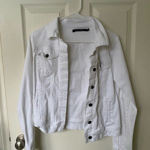 White Jean Jacket
